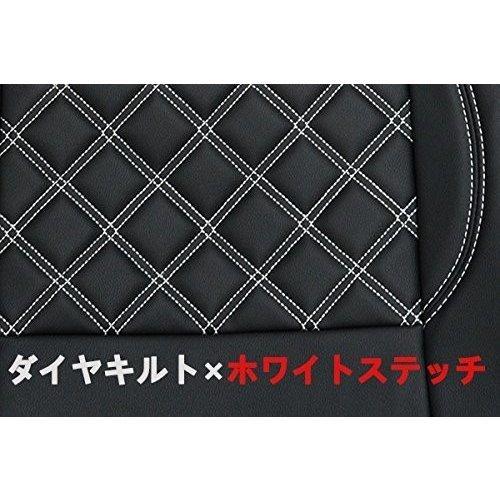 シートカバー ベストワン ファイター 艶無し 黒 運転席 助手席 1台分 