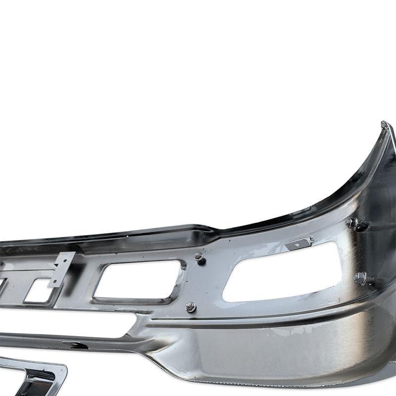 07エルフ 標準 メッキ フロントバンパー フォグランプ対応 エアダム一体型 07エルフ 標準 メッキ フロントバンパー フォグランプ対応 エアダム一