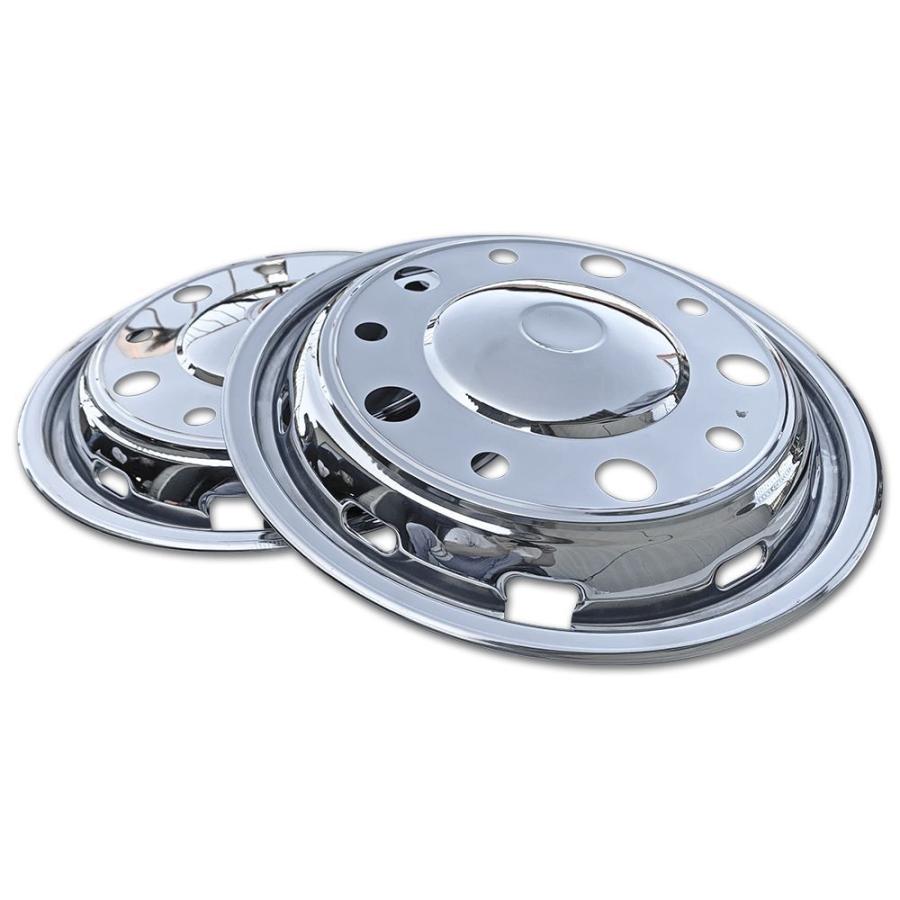 新ISO 22.5×8.25 10穴 対応 ステンレス ホイールライナー カバー 