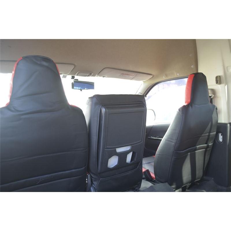 JPRODUCE 200系 ハイエース 1-6型 DX シートカバーパンチングレザー 艶 