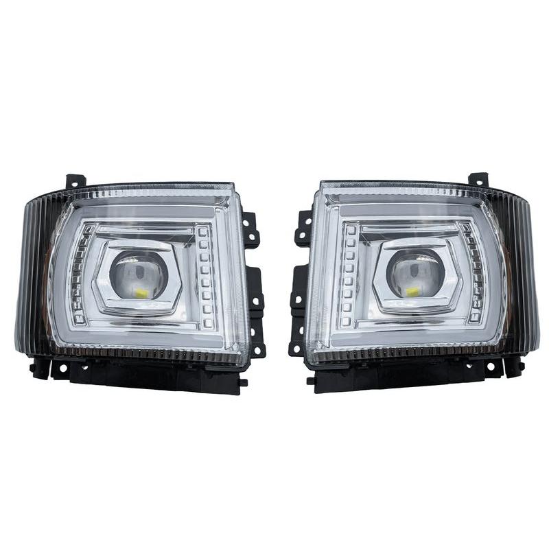 07 エルフ ハイキャブ ワイドキャブ LEDヘッドライト 左右セット JP-HD