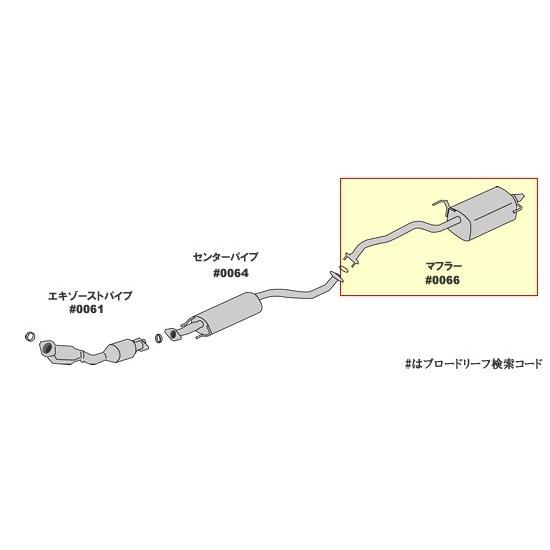 純正同等/車検対応 マフラー ADバン VY12(1.5 2WD) HST品番：027-78
