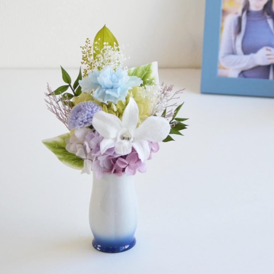 プリザーブドフラワー 仏花 ミニ仏花 ミニ仏壇用 お供えの花 小型 花