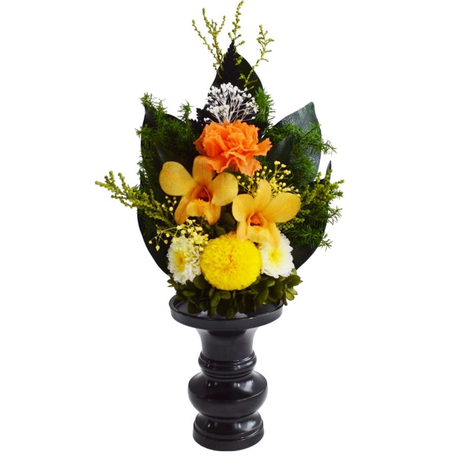 仏花 プリザーブドフラワー仏花 御供 お供えの花 お悔やみ お悔やみを送る 仏壇用 仏壇花 自宅用 花 和風 お供え物 お盆 初盆 彼岸 法事 仏事 法要 想 麗 S1609 華玄 通販 Yahoo ショッピング