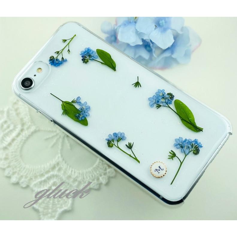 ほぼ全機種対応スマホケース わすれな草 押し花 スマホケース オパールラメ入り 押し花 レジン 勿忘草 忘れな草 ブルー Iphone Xperia Aquos Galaxy等 Uv Wasurenagusa Case はなはなぐりゅっけ 通販 Yahoo ショッピング