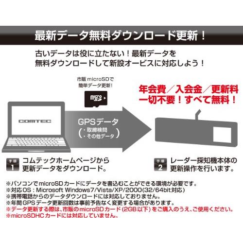 コムテック(COMTEC)超高感度GPSミラーレーダー探知機 ZERO 52M｜hanahana3｜02