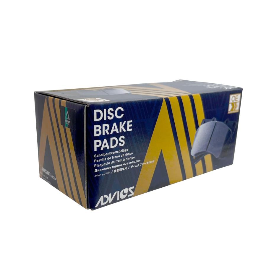 アドヴィックス ( ADVICS ) ディスクパッド レガシィ 4枚/キット SN916P ブレーキパッド_2