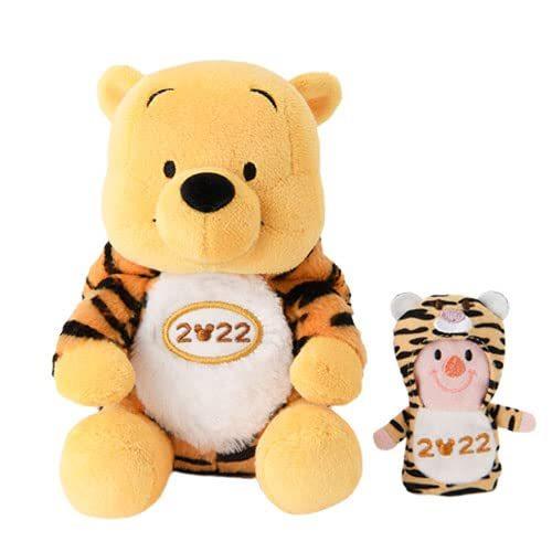 くまのプーさん干支ぬいぐるみパペット付き 東京ディズニーリゾート限定 2ニューイヤーグッズお正月寅年虎ディズニーグッ ぬいぐるみ