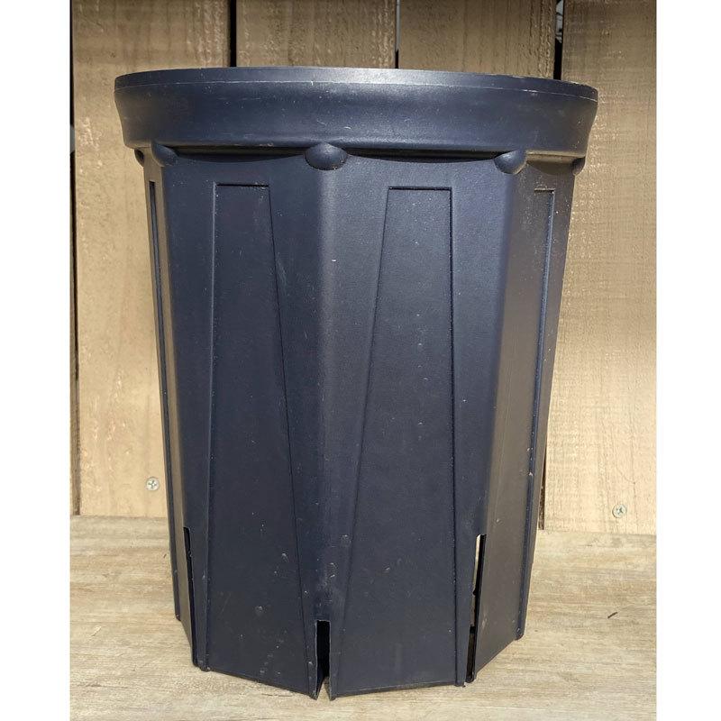 専用品！スリット鉢ＣＳＭ－２４０Ｌ(ロングタイプ)　８号鉢　１０コ スリット鉢8号ロングタイプ CSM-240L（モスグリーン） 10個