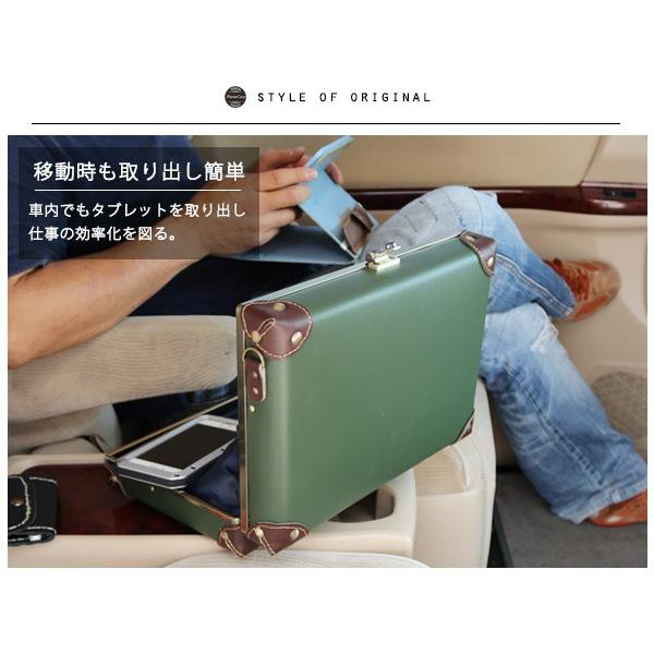 ミニトランク アンティーク レトロ ショルダーバッグ ガジェット タブレット 丈夫 ハンドベルト付き (ICM)【HJ】の画像