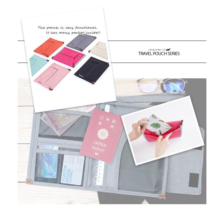 通帳ケース バッグインバッグ キャリング ポーチ pc19 マルチケース