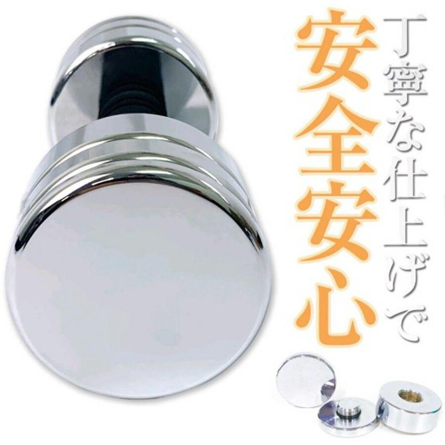 鏡面ダンベル 10kg 2個セット スチール製 無臭素材 家庭用 送料無料 ※北海道、沖縄県、離島を除く_2
