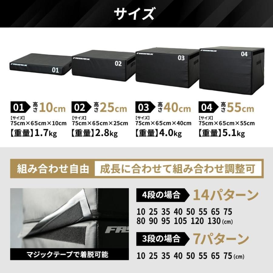 元Jリーガー監修】ジャンプボックス 3段 プライオボックス 子供