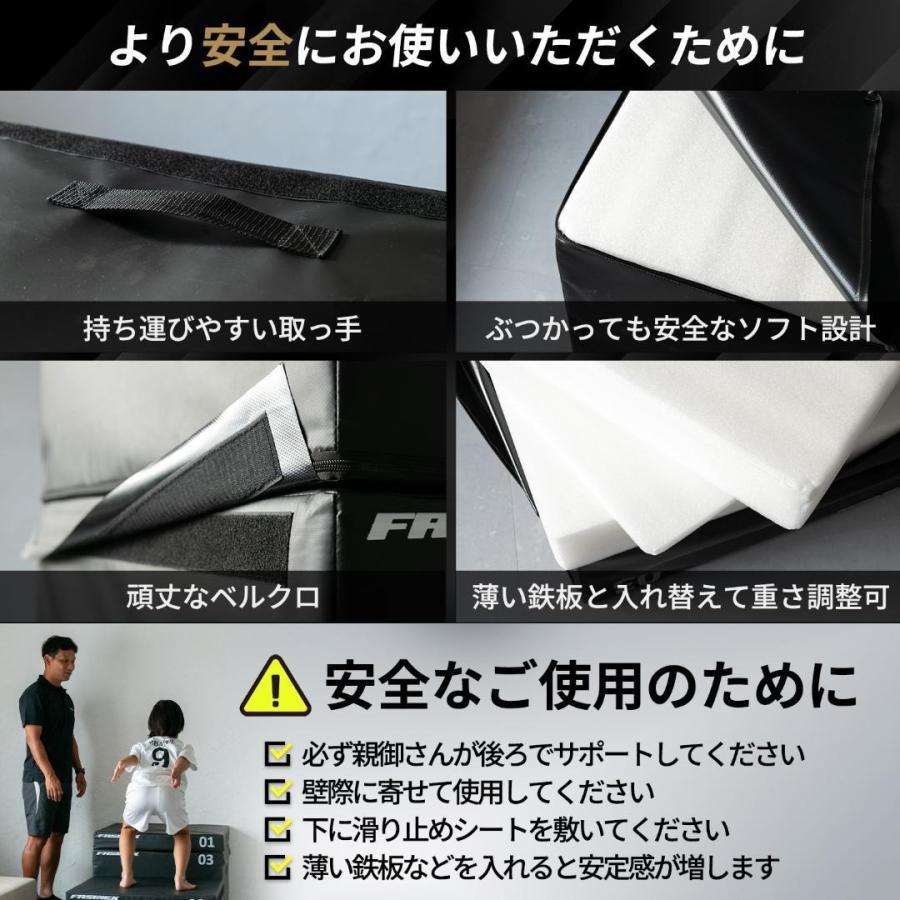 元Jリーガー監修】ジャンプボックス 3段 プライオボックス 子供