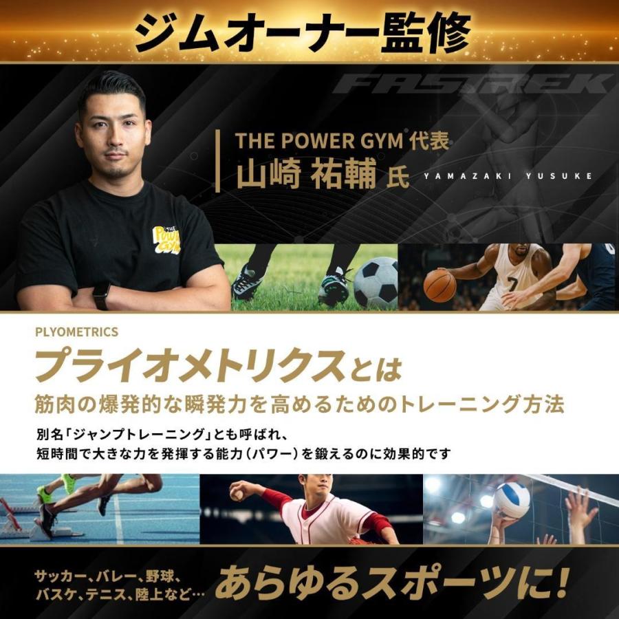元Jリーガー監修】ジャンプボックス 4段 プライオボックス 子供