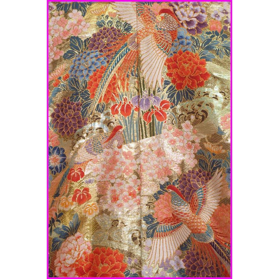 京都最高級金襴西陣織 色打掛レンタル紋付レンタルフルセット6419 佐賀