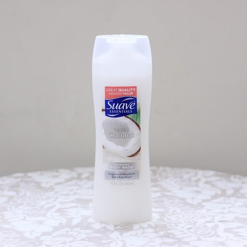 ＜輸入品＞Suave Essentials(Bath & Body Works)Tropical Coconut Body Wash トロピカルココナッツボディウォッシュ｜hanakotoba