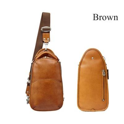 【美品】HERGOPOCH エルゴポック ボディバッグ　本革　レザー HERGOPOCH エルゴポック ボディバッグ メンズ 06-OS ワン