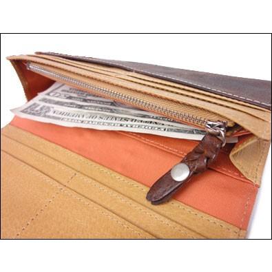 ムスタッシュ MOUSTACHE 長財布 メンズ DBR-5407 本革 レザー HARVEST 男性 彼氏 プレゼント