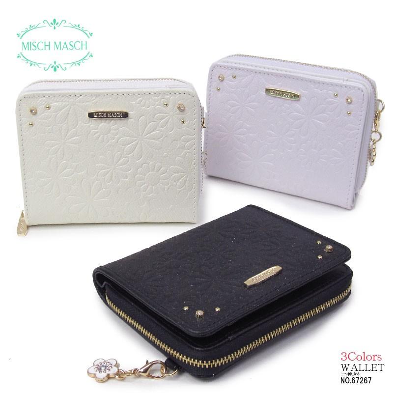 ミッシュマッシュ Misch Masch 二つ折り財布 プレゼント はなくら鞄 通販 Yahoo ショッピング