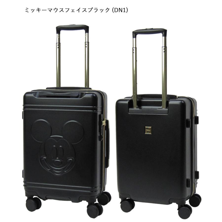 【廃盤】シフレ　ミッキーマウススーツケース　Sサイズ　ブラック軽量　機内持ち込み 廃盤】シフレ ミッキーマウススーツケース Sサイズ ブラック軽量