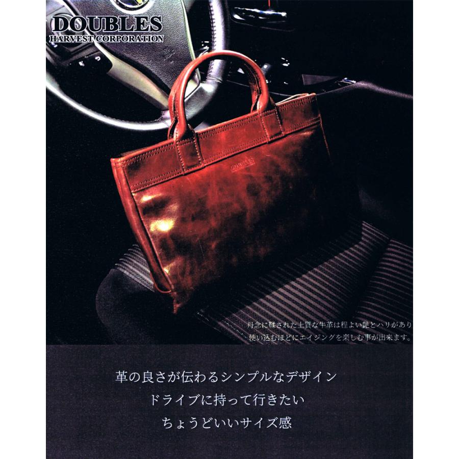 DOUBLES ダブルス トートバッグ メンズ 牛革 VZF-7570 手提げ DOUBLES ダブルス トートバッグ メンズ 牛革 VZF-7570 手提げ