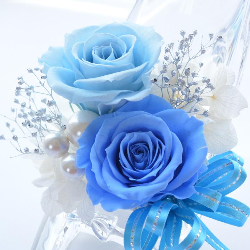 プリザーブドフラワー シンデレラの靴 誕生日 3月 彼女 結婚祝い 結婚記念日 ホワイトデー 枯れない花 ハイヒール ディズニー プレゼント クリアケース入 Grass005 花らんどうえきヤフー店 通販 Yahoo ショッピング
