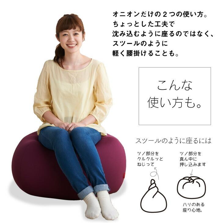 hanalolo ハナロロ ビーズクッション ソファ ニットカバーセット ハナロロ 【ハナロロ公式】ビーズクッション 人をダメにするソファ