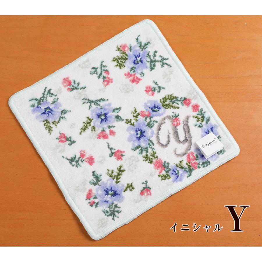 母の日 21 ギフト プレゼント ハンカチ ソープフラワー Flower アーンジョーシリーズで人気のイニシャル 8種類から選べます Z10 イングの森 花 苗 育て方 通販 Yahoo ショッピング