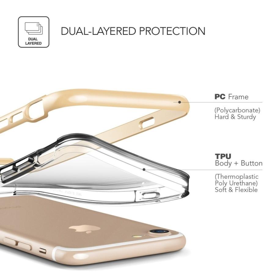Vrs Iphone Se2 Iphone 8 ケース 耐衝撃 クリア 衝撃 吸収 米軍 Mil 規格 薄型 スリム 透明 カバー Jsonic Ca