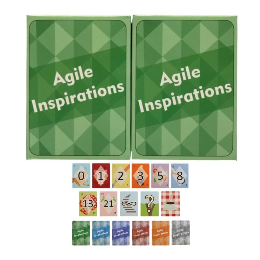 入荷中 高級素材使用ブランド Agile Inspirations Planning Poker Cards for Estimation Pack of 2 pp26.ru pp26.ru