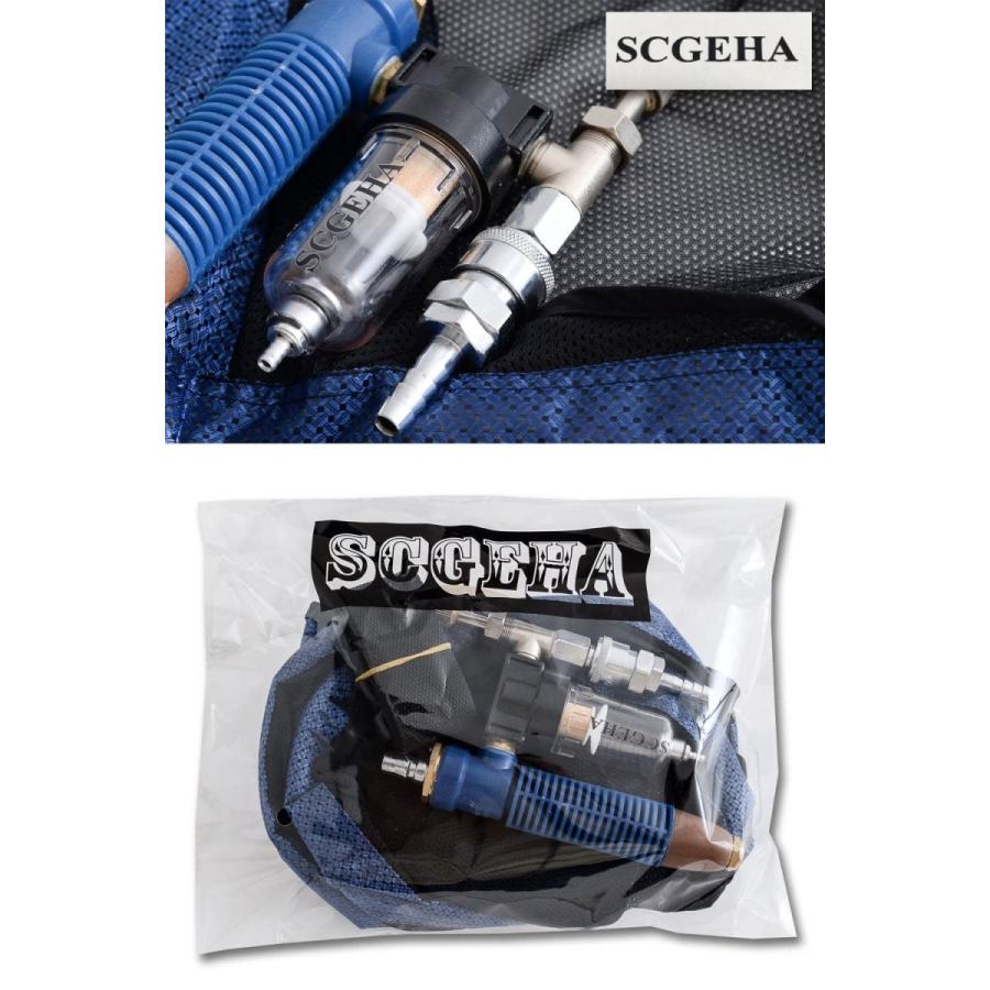 SCGEHA冷却ベスト　作業着　コンプレッサーに繋ぐだけ　熱中症対策　冷却器　溶接　クールベスト