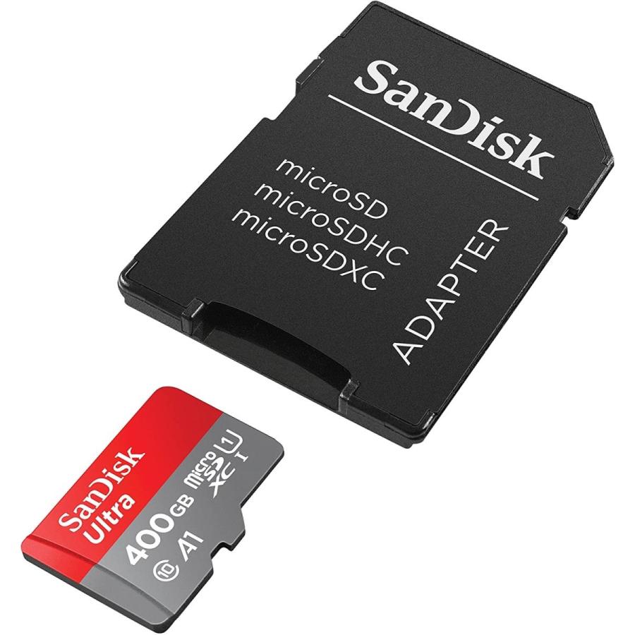 Sandisk Ultra Microsdxc, Squar 400gb, A1, C10, U1, Uhs-1, 100mb S R,