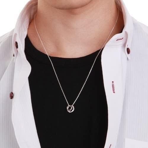 【新品】 ザ・キッス THE KISS シルバー ペアネックレス 2個セット 男女ペア カップル お揃い メンズ レディース クリスマス 記念日 誕生 【O2678728516】(13513円)