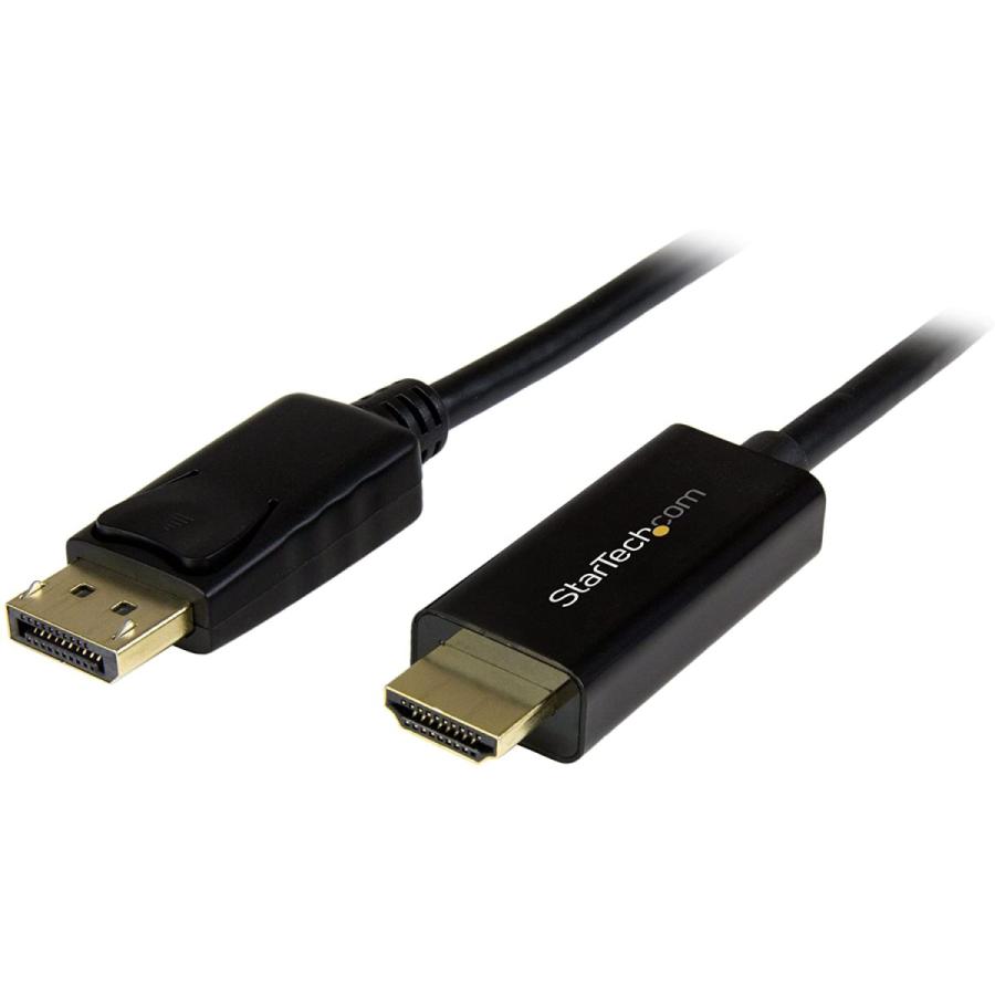DisplayPort HDMI変換アダプタケーブル 3m 4K対応(30Hz) ディスプレイポート(オス)