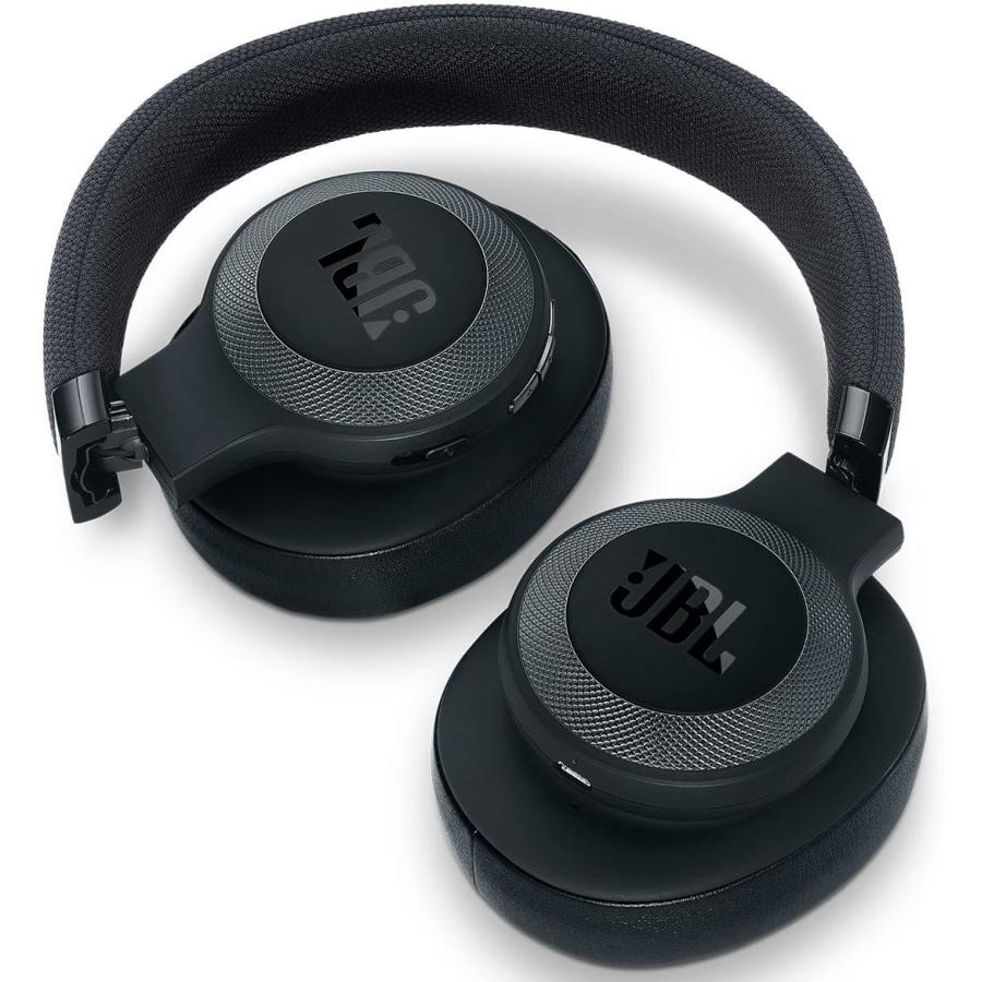 JBL e65btncワイヤレスover-earノイズキャンセリングヘッドフォンwith Mic and 1つボタンリモート(ブラック) JBL e65btncワイヤレスover earノイズキャンセリングヘッドフォンwith Mic and 1つボタンリモート ブラック