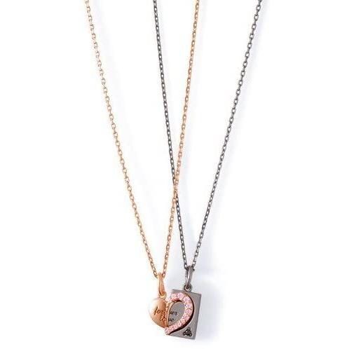 ザ・キッス THE KISS シルバー ペアネックレス 2個セット 男女ペア カップル お揃い メンズ レディース クリスマス 記念日 誕生 ザ キッス THE KISS シルバー ペアネックレス 2個セット 男女ペア カップル お揃い メンズ レディース クリスマス 記念日 誕生