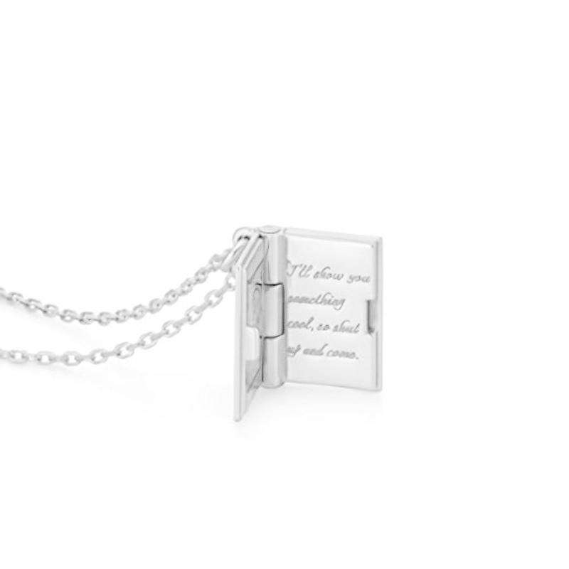 ユートレジャー U Treasure 約束のネバーランド ネックレス ブックネックレス ノーマン シルバー アクセサリー ジュエリー グッズ Hanamaru Market 通販 Yahoo ショッピング