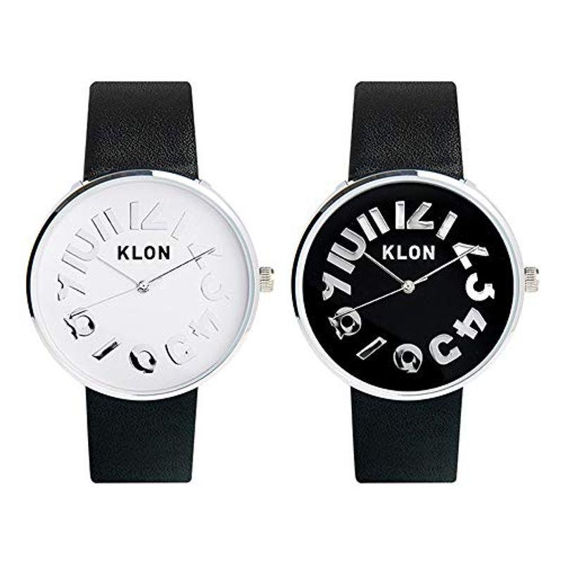 klon ペアウォッチ カップル 腕時計 ペア シンプル ブラック 黒 カップル レディース メンズ 組合せ商品KLON HIDE TIME