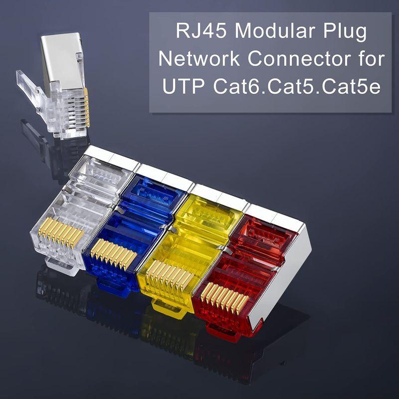 ANNNWZZD CAT 6 RJ45コネクタ,LANケーブルコネクタ 8P8C(8極8芯) 対応CAT6/CAT6a,自作用 単線ヨリ線, :20220117172202-00457:Hanamaru-market - 通販 - Yahoo!ショッピング ANNNWZZD CAT 6 RJ45コネクタ,LANケーブルコネクタ 8P8C(8極8芯) 対応CAT6/CAT6a,自作用 単線ヨリ線, :20220117172202-00457:Hanamaru-market - 通販 - Yahoo!ショッピング