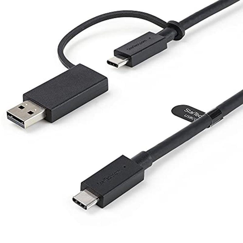 USB Type-C ケーブル1mUSB-C USB-A変換アダプタ付きUSB-C USB-C (10Gb