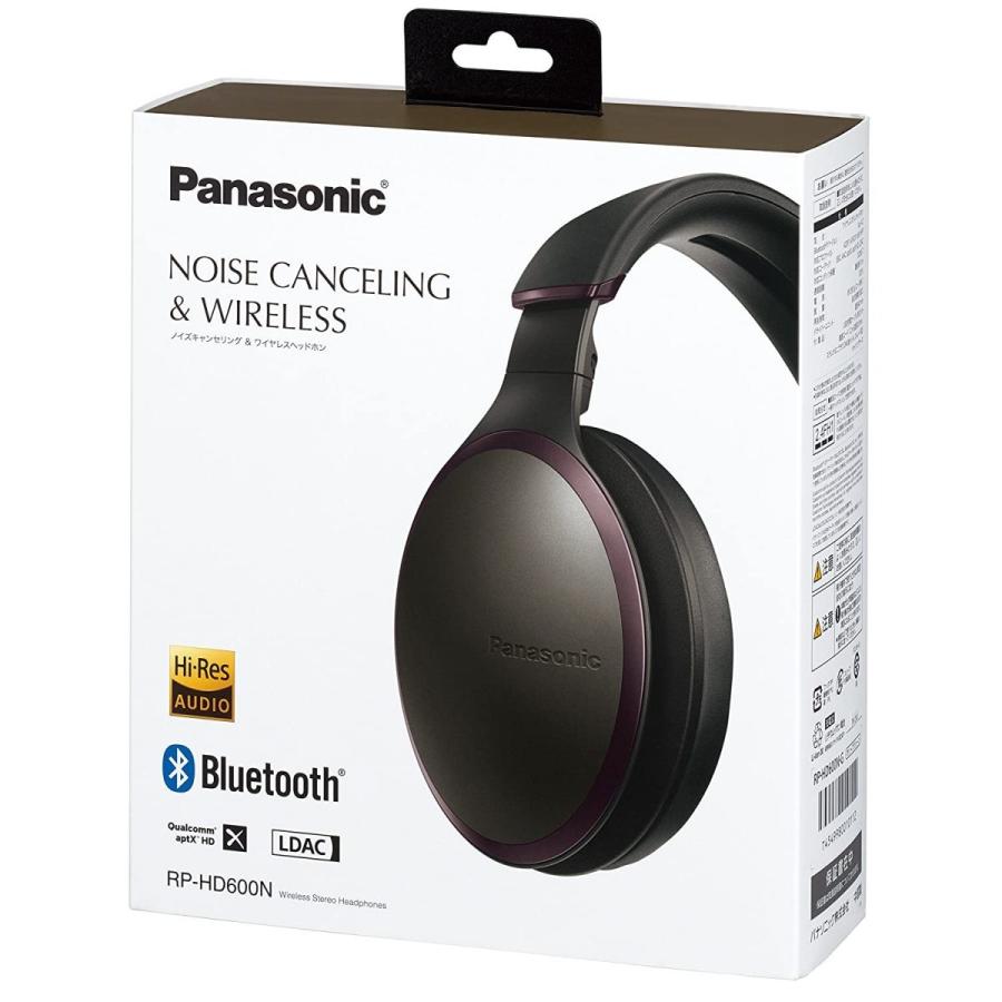 パナソニック ワイヤレスステレオヘッドホン RP-HD600N-G パナソニック ワイヤレスステレオヘッドホン RP HD600N