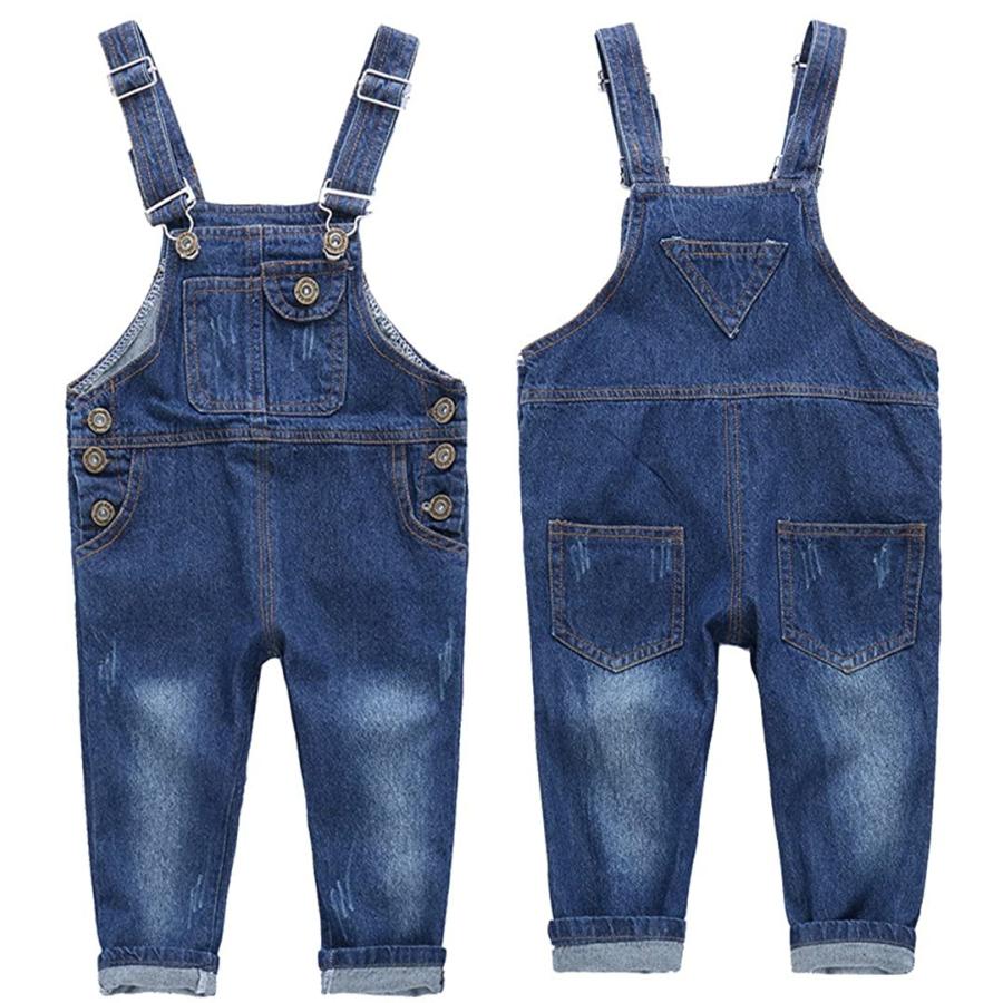 激安大特価 Yw 子ども用 キッズ サロペット 女の子 男の子 デニムパンツ オーバーオール ジーンズ ロンパース 子供 オールインワン サスペンダー Supplystudies Com