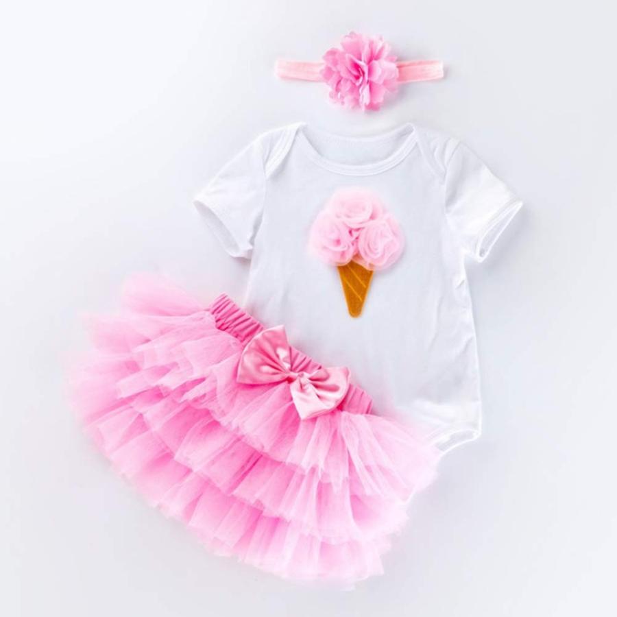 女性が喜ぶ P Y T ベビー服 女の子 おしゃれ ロンパース チュチュスカート 半袖 3点セット 誕生日 出産祝い パーティー プリンセス 子供ドレ Supplystudies Com