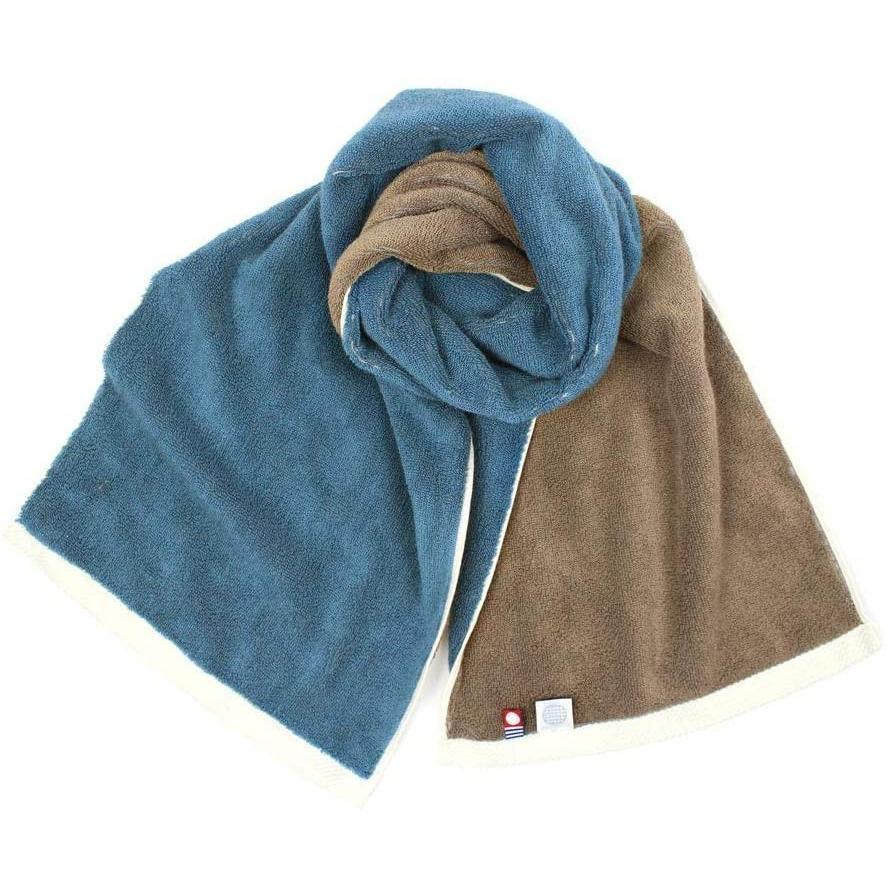 今治タオル スポーツタオル 伊織 Hoshi スイムタオル 25x110cm ワンピなど最旬ア リバーシブル Newブルー