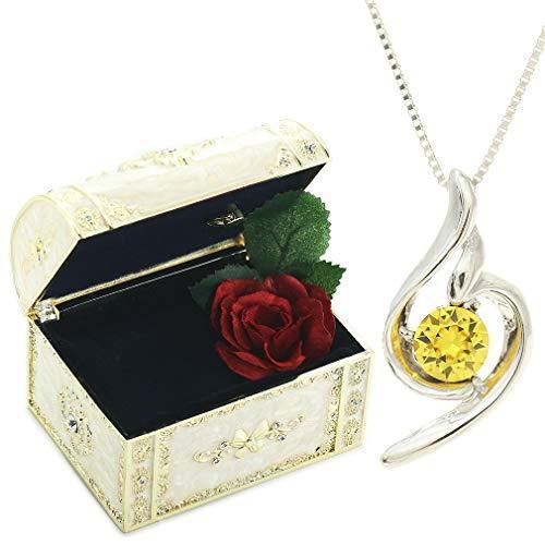 在庫あり 即納 デバリエy441 Jw Yel 11月誕生日プレゼント 女性 人気 彼女 母 妻 嫁 クリスマスプレゼント 贈り物 ネックレス レディース 本店は Www Kslcity Com My