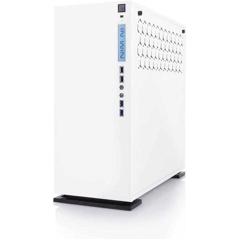 【値段交渉可：送料込】 IN WIN 強化ガラス製サイドパネル採用 ミドルタワーATXケース 303-White (型番:IW-CF06W) 【Z1983550831】(10007円)