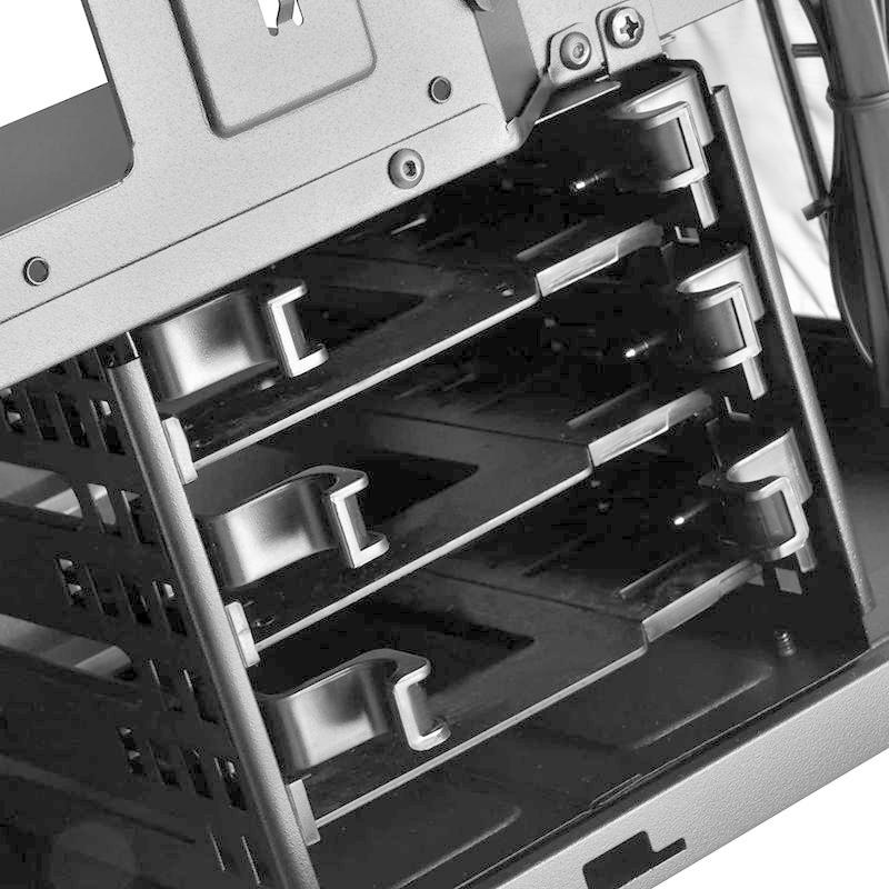 USED SilverStone Lucidシリーズ 強化ガラス製PCケース SST-LD01 26001 ブラック 【Y2400397838】(12110円)