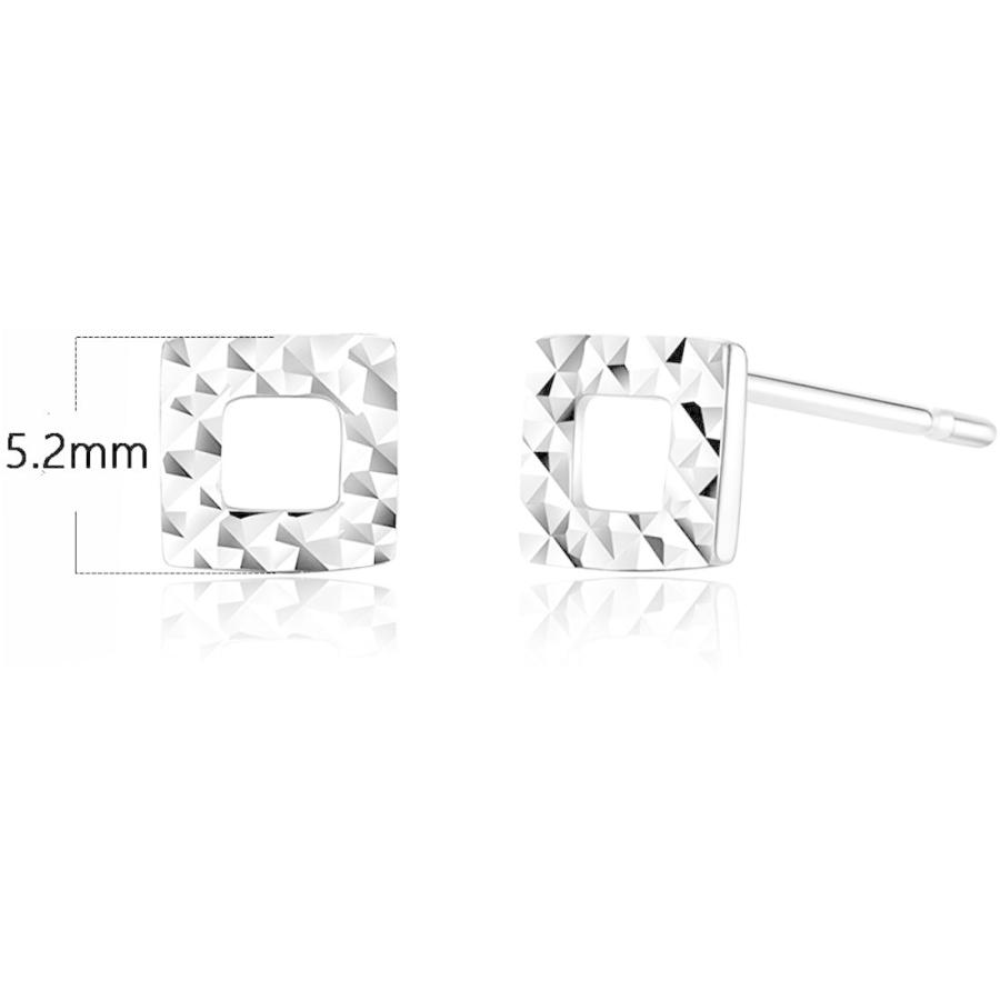 FANCIME プラチナ Pt950 ピアス レディース メンズ 正方形 ひし形 ダイヤモンド カット ラッピング済み 男女兼用 ギフトラッ FANCIME プラチナ Pt950 ピアス レディース メンズ 正方形 ひし形 ダイヤモンド カット ラッピング済み 男女兼用 ギフトラッ