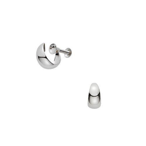 有名なブランド ベーシック プラチナ Pt900 Aoyama Vendome ヴァンドーム青山 フープ Pt Apae2155 イヤリング 甲丸 レディースアクセサリー Meorboston Org